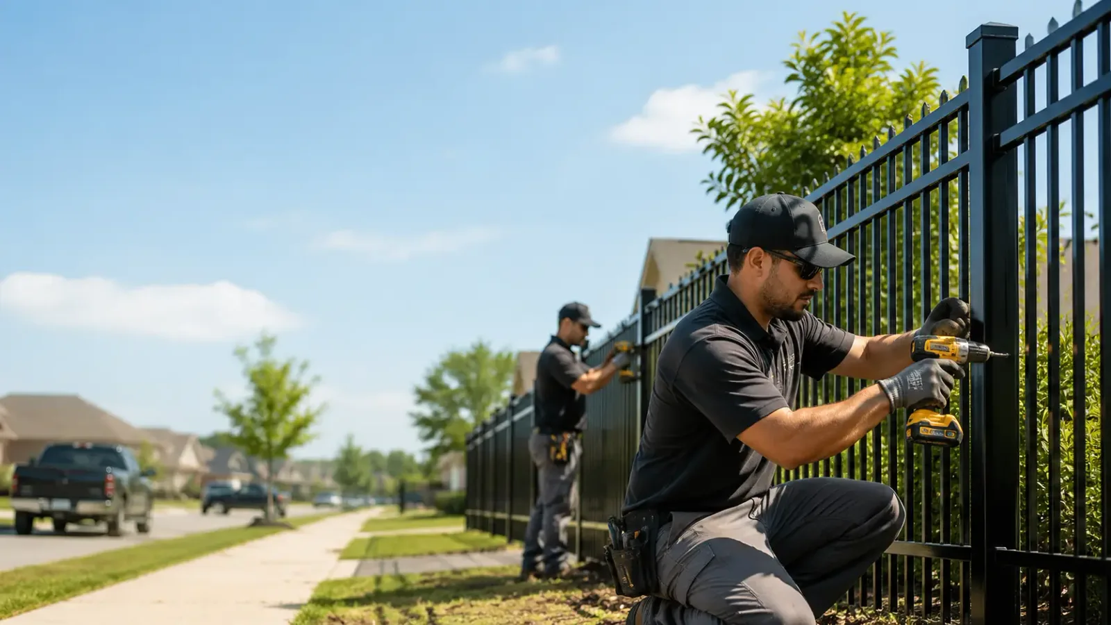 Metal Fence Installation in Spencer, MA